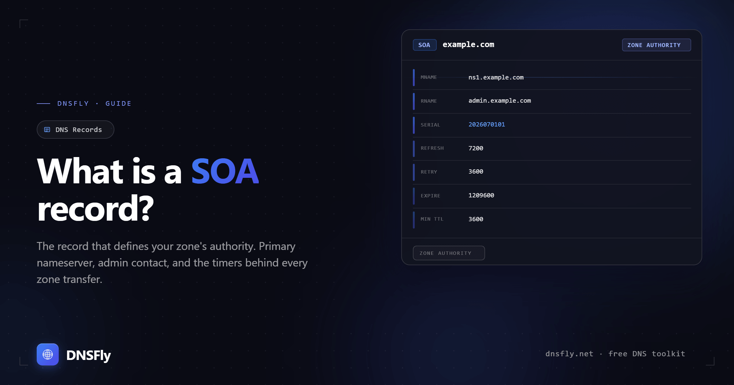 What is a SOA Record?