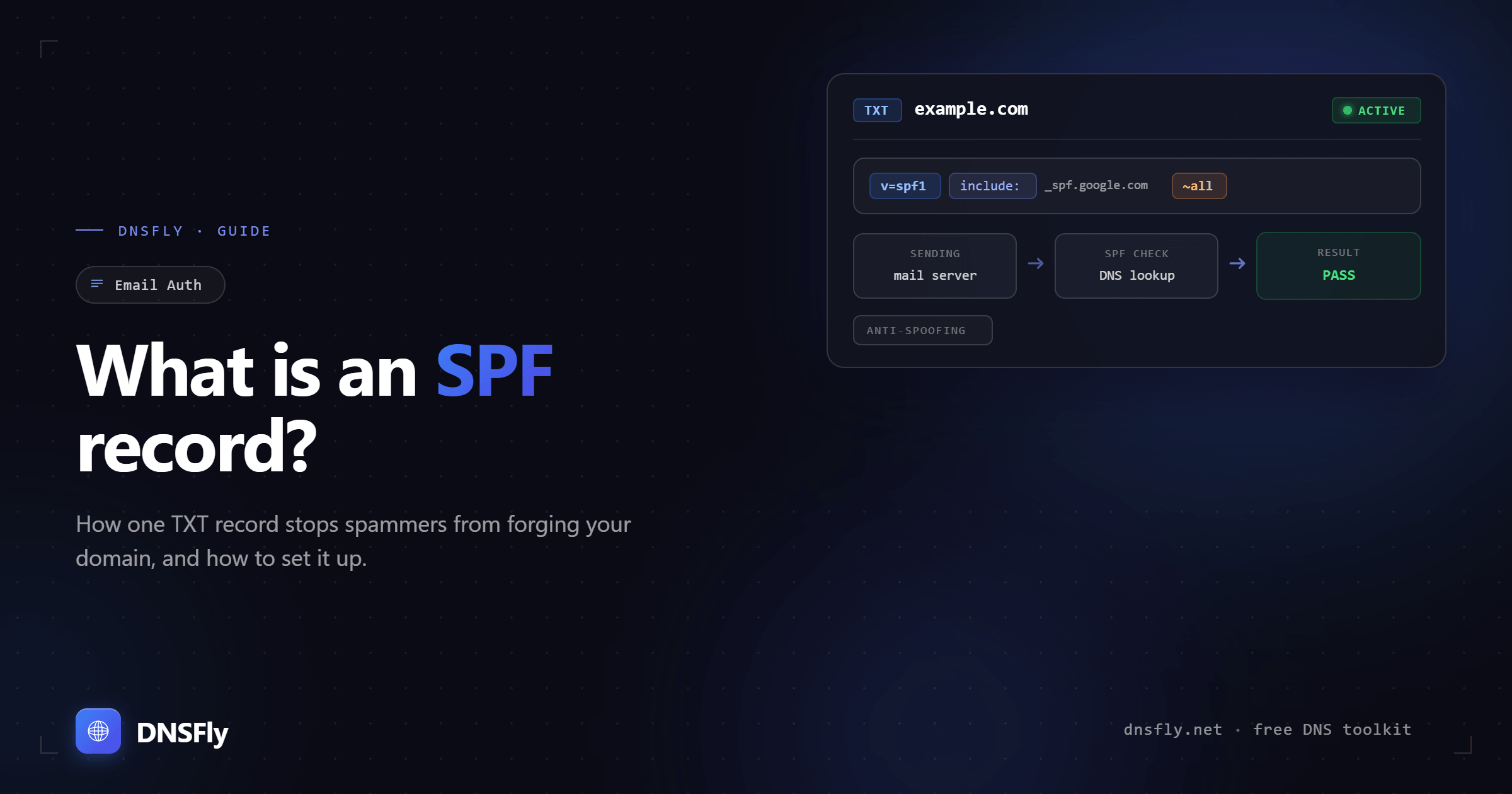 What is an SPF Record?